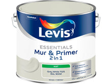 Levis Essentials 2-in-1 muurverf & primer 2,5l grey white