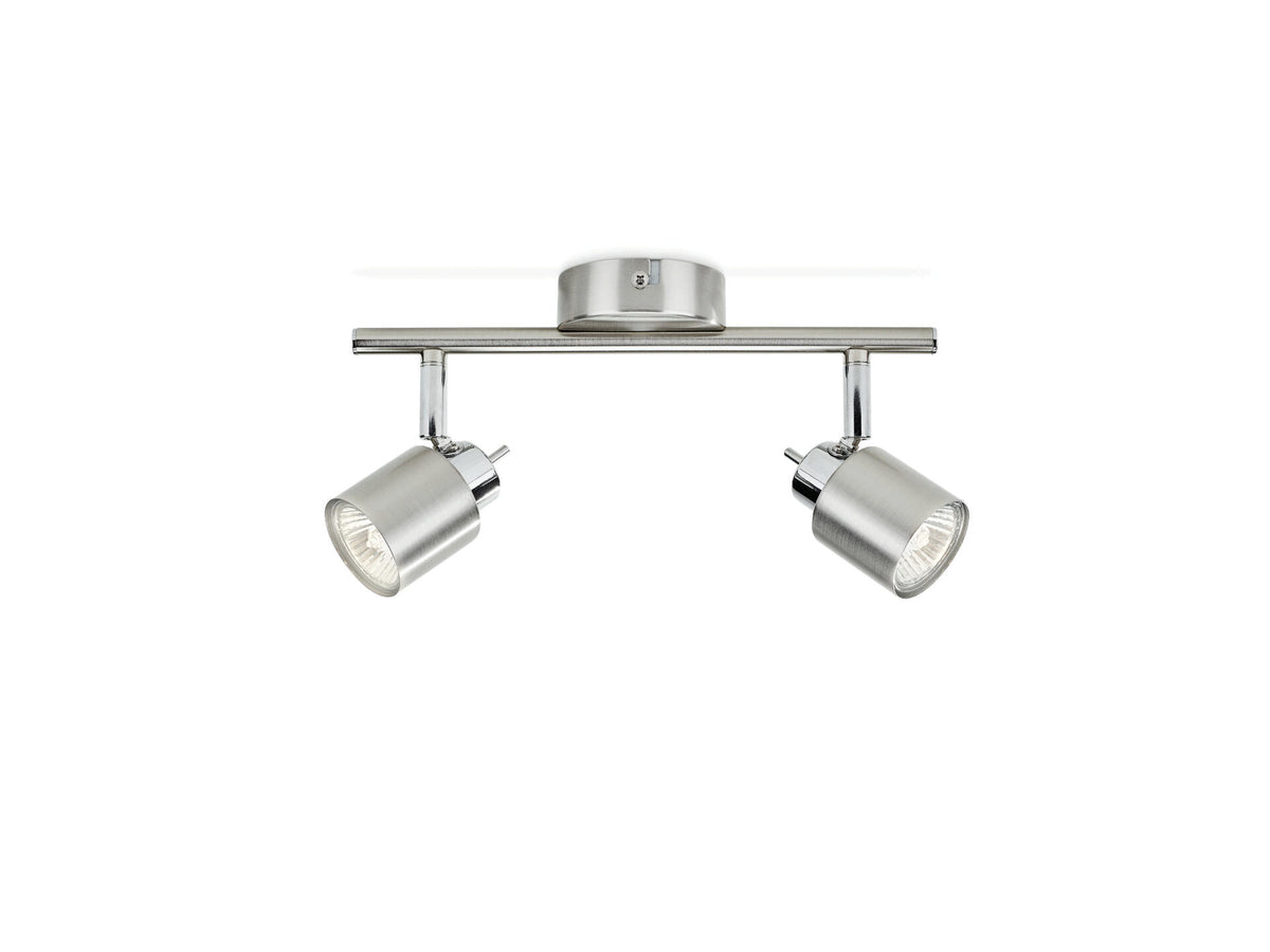 Philips Essentials Meranti balkspot GU10 max. 2x35W mat chroom