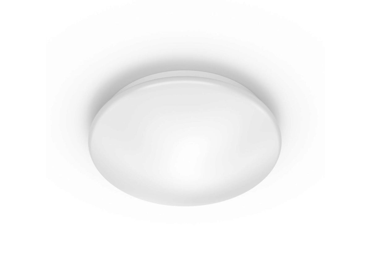 Philips Essentials Moire LED plafondlamp 6W koel wit