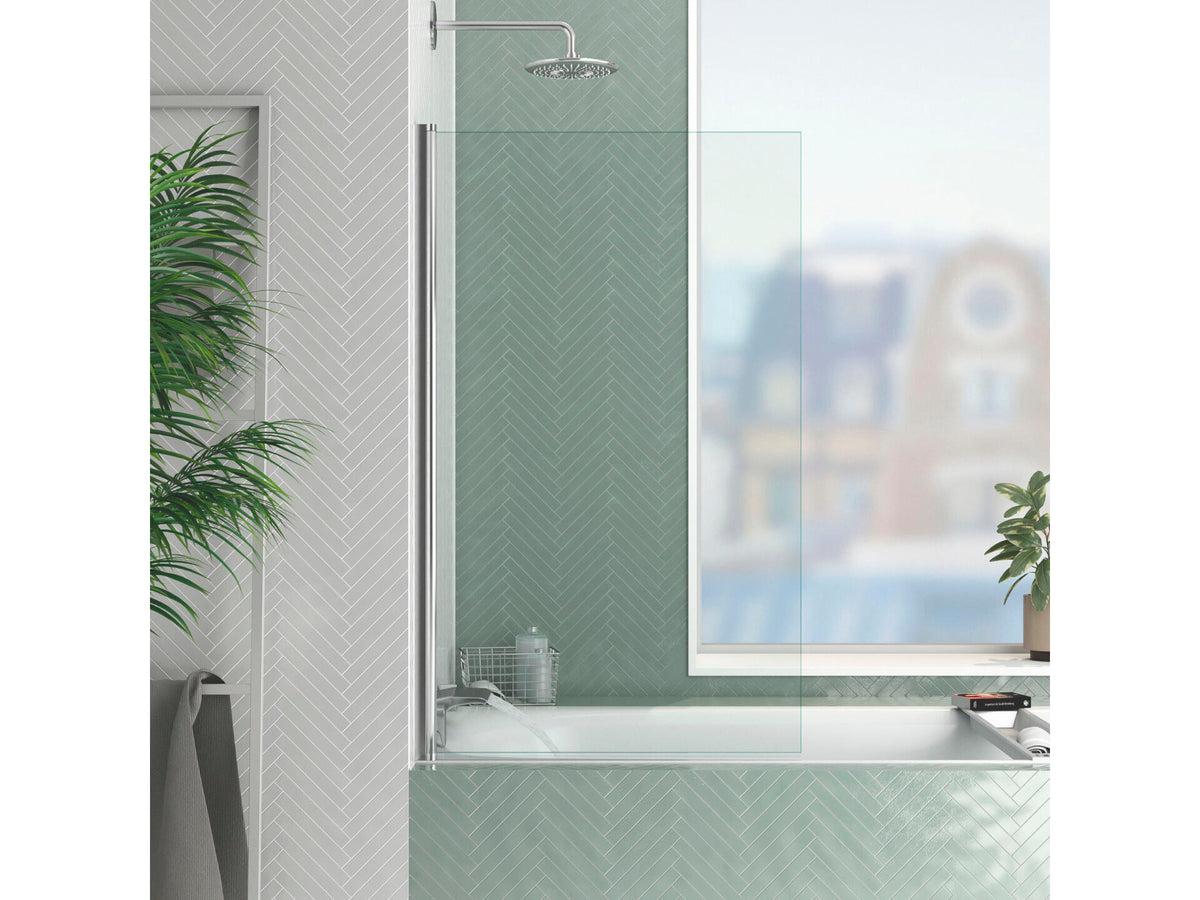 Aurlane Essentiel badwand 120x70 cm chroom