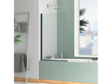 Aurlane Essentiel badwand 120x70 cm zwart