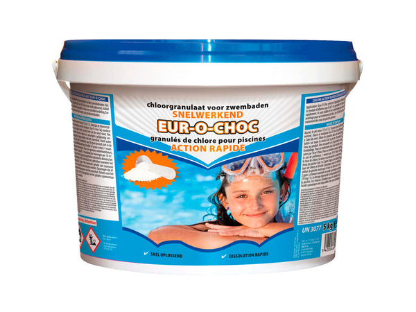 Eur-O-Choc granulés de chlore à action rapide 5kg