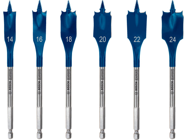 Bosch Professional Expert SelfCut Speed speedborenset 14-24 mm 6-delig
