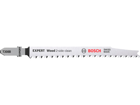 Bosch Expert Wood 2-side Clean T308B decoupeerzaagblad 117mm hout 5 stuks