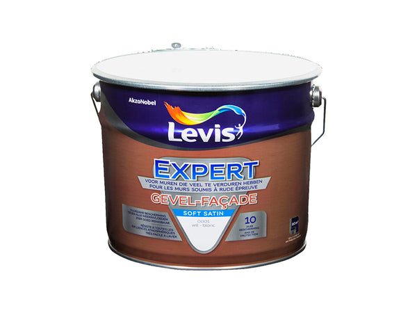 Levis Expert peinture façade satin 10l blanc