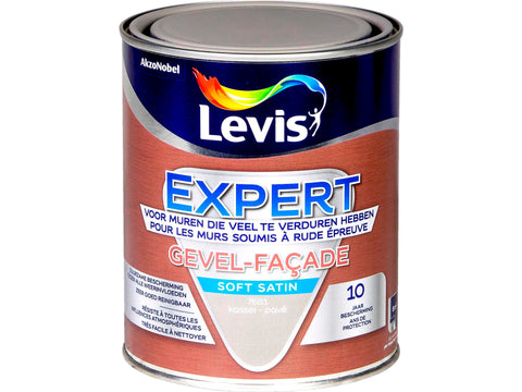 Levis Expert gevelverf zijdeglans 1l kassei
