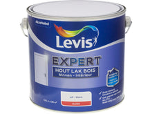 Levis Expert houtlak binnen hoogglans 2,5l wit