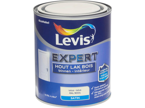 Levis Expert houtlak binnen zijdeglans 0,75l lotus
