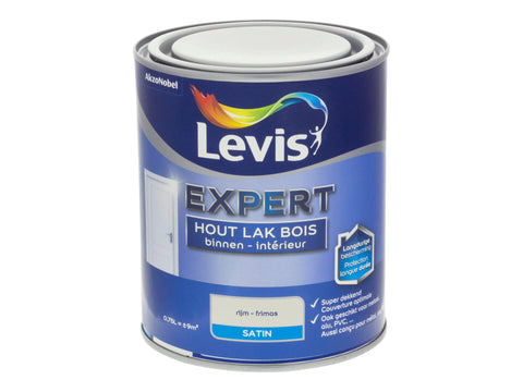 Levis Expert houtlak binnen zijdeglans 0,75l rijm