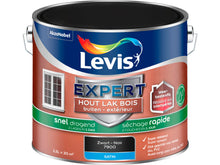 Levis Expert houtlak buiten sneldrogend zijdeglans 2,5l zwart