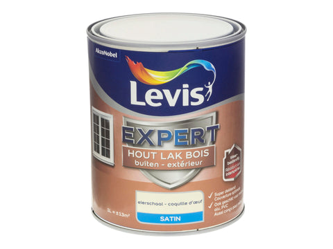 Levis Expert houtlak buiten zijdeglans 1l eierschaal