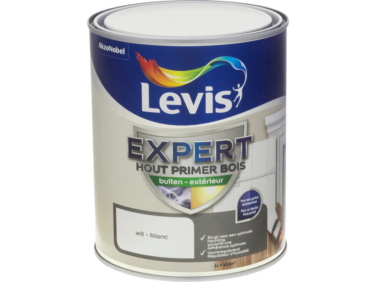 Levis Expert primer buiten 1l wit