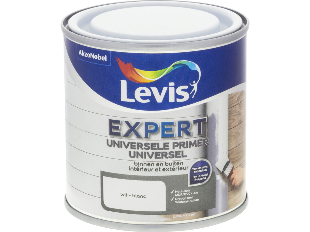 Levis Expert primer universeel 0,25l wit