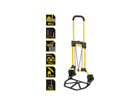 Stanley FT584 steekwagen plooibaar 70kg 6 wielen