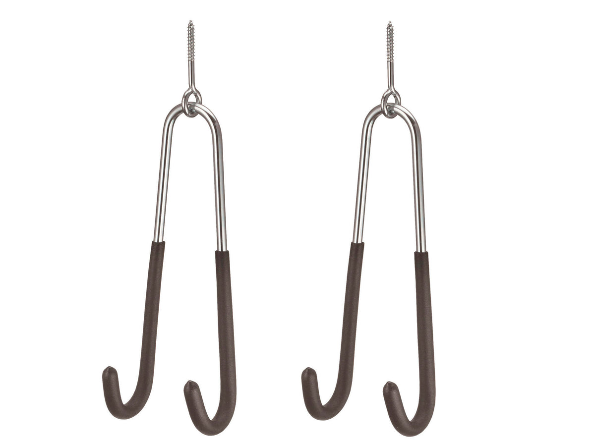Fietshaak met plafondbevestiging 10cm 2 stuks