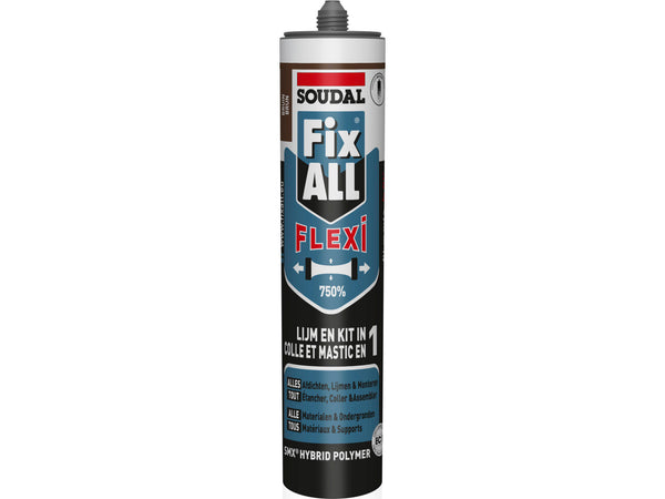 Soudal Fix All Flexi colle de montage 290ml brun