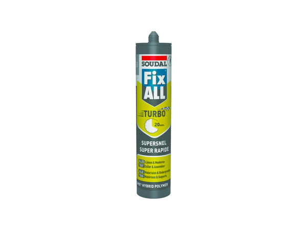 Soudal Fix All Turbo colle universelle 290ml gris