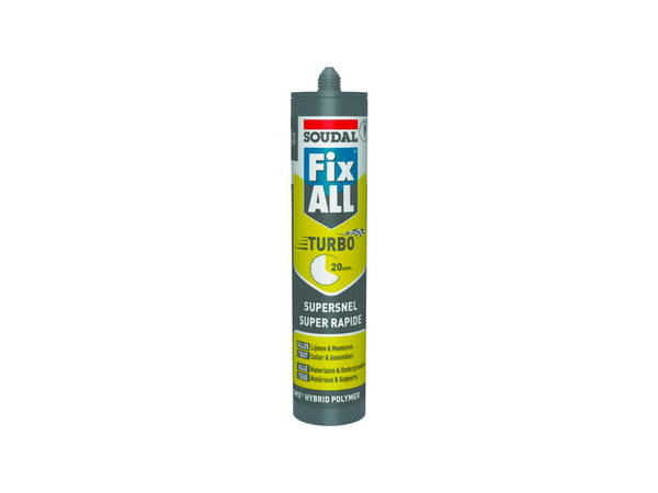 Soudal Fix All Turbo colle universelle 290ml noir