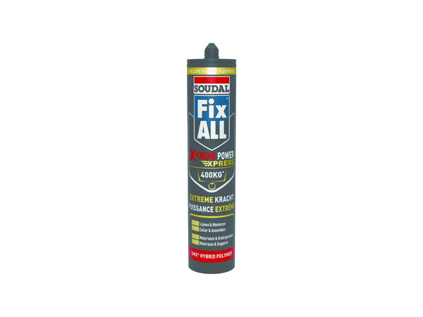 Soudal Fix All X-Treme Power alleslijm 290ml zwart