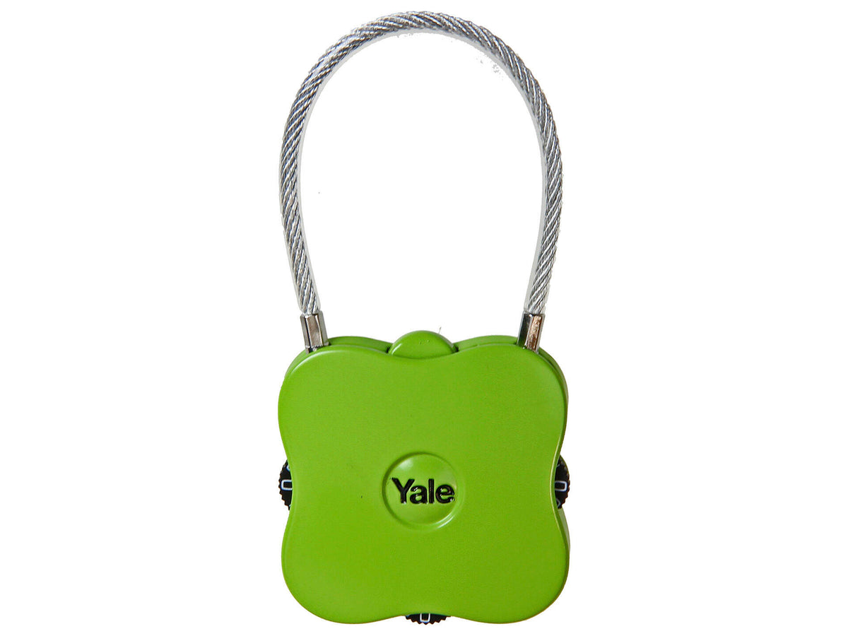 Yale Flex cijferhangslot 41mm groen