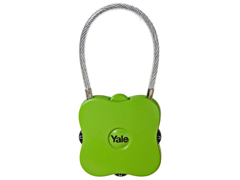 Yale Flex cijferhangslot 41mm groen