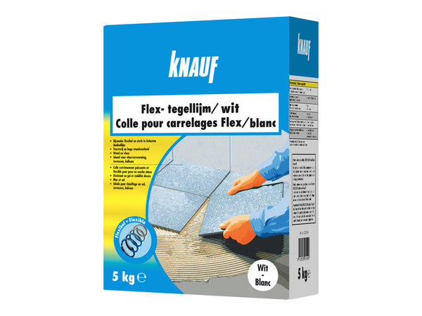 Knauf Flex colle pour carrelages 5kg blanc