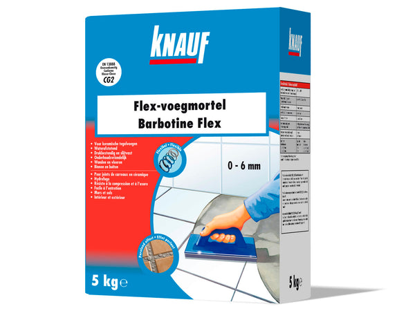 Knauf Flex voegmortel 5kg antraciet
