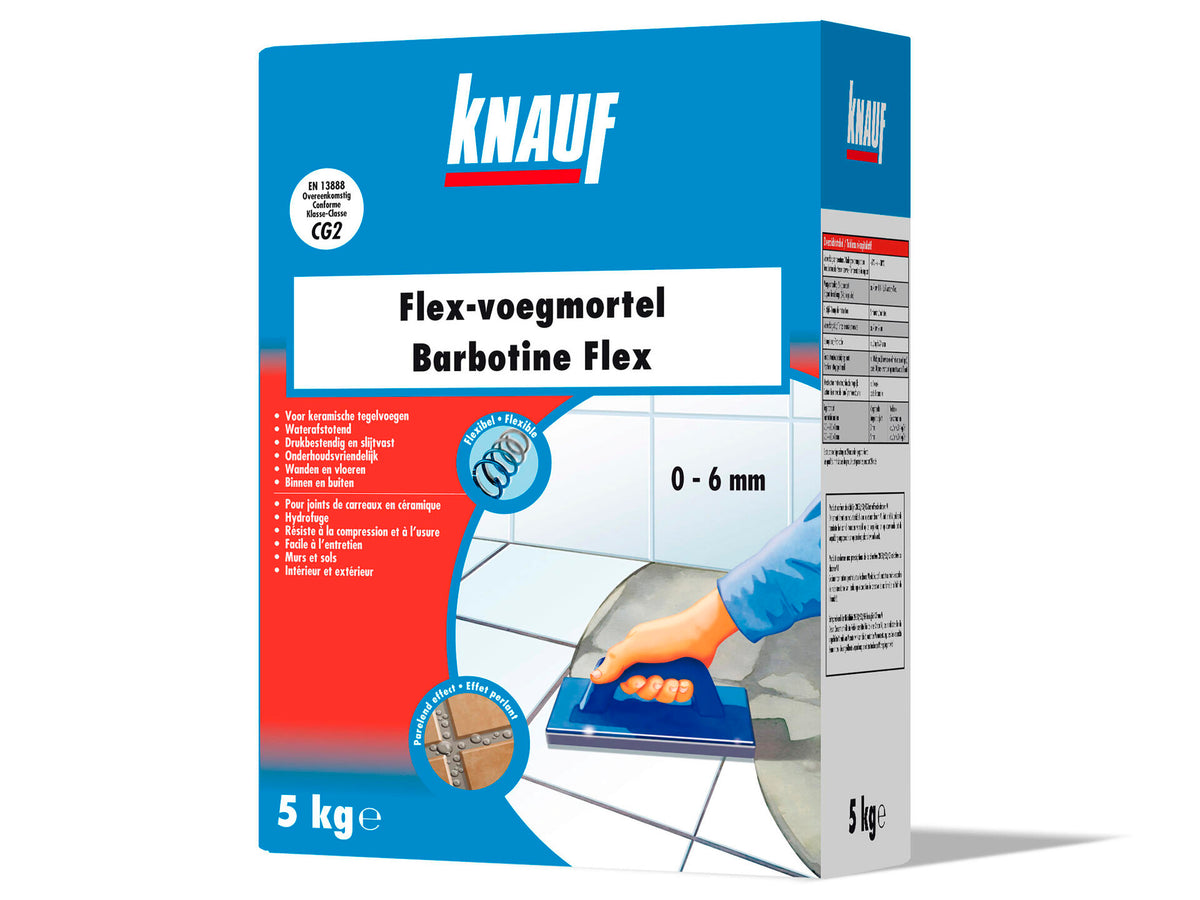 Knauf Flex voegmortel 5kg beige