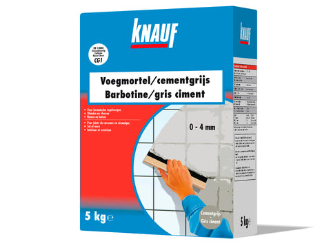 Knauf Flex voegmortel 5kg cementgrijs