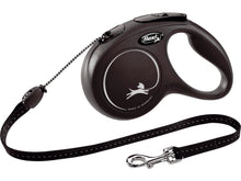 Flamingo Flexi Classic laisse cordon M 5m noir