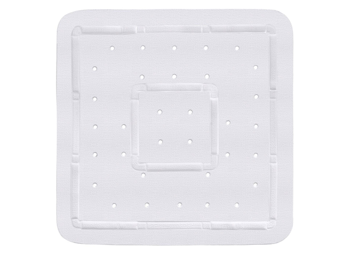 Wenko Florida antislip douchemat 55x55 cm wit