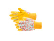 Busters Flower tuinhandschoenen M vinyl geel