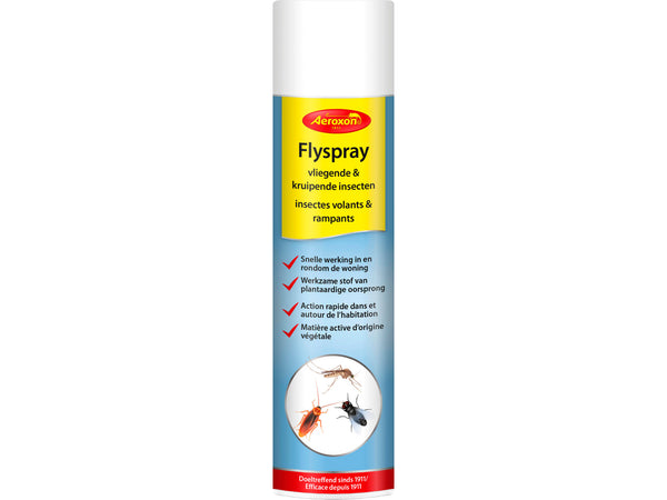 Aeroxon Flyspray spray insecticide anti-insectes volants & anti-insectes rampants 400ml