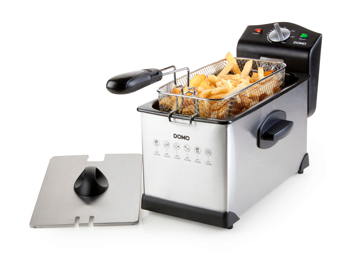 DOMO Friteuse DO514FR 3l inox grijs