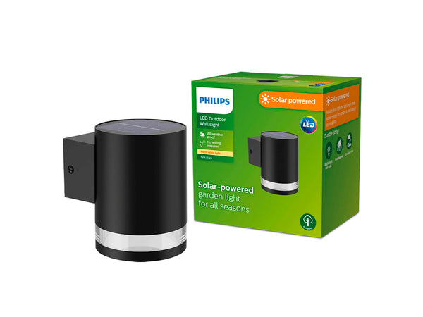 Philips Fyce applique murale extérieure LED 1,5W noir