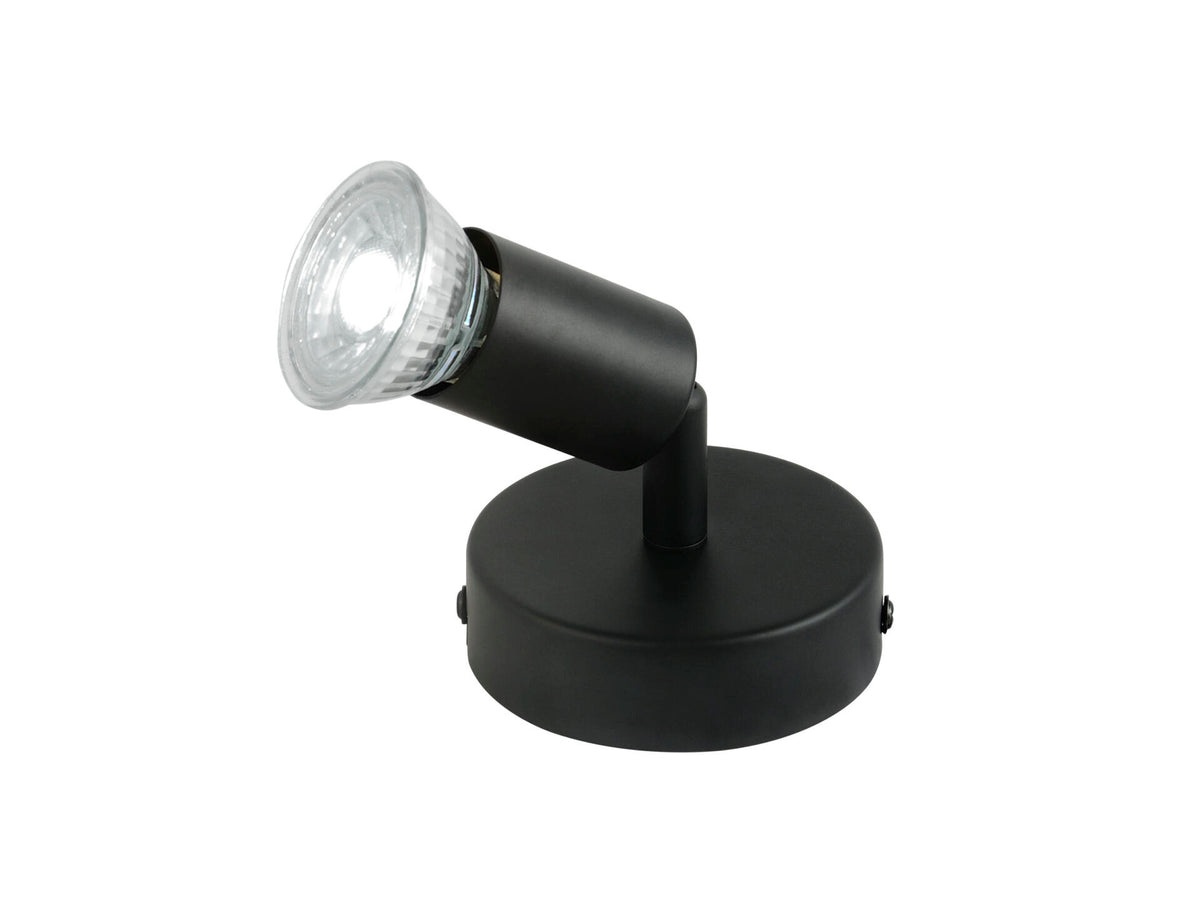 Prolight Gaby LED plafondspot GU10 3W zwart