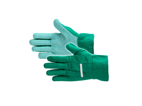 Busters Garden Dot Grip tuinhandschoenen XL katoen groen