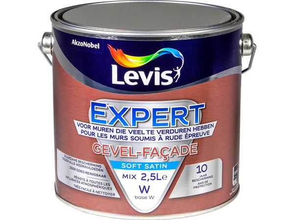 Levis Peinture façade Expert soft satin mix 2,5l W