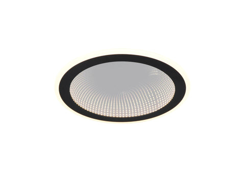 Reality Glace LED plafondlamp 22W mat zwart