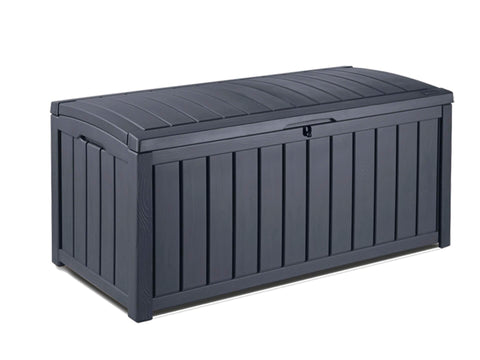 Keter Glenwood kussenbox 128x65x61 cm antraciet