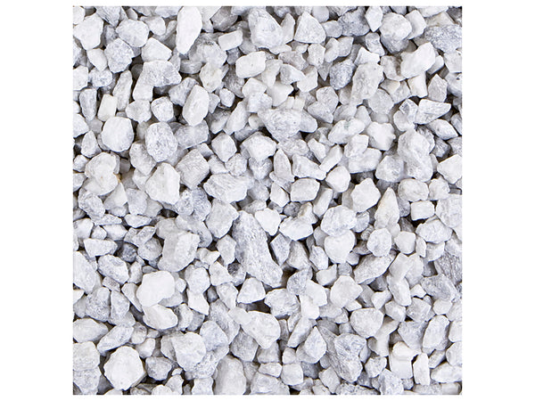 Gletsjer gravier 8-15 mm 20kg blanc