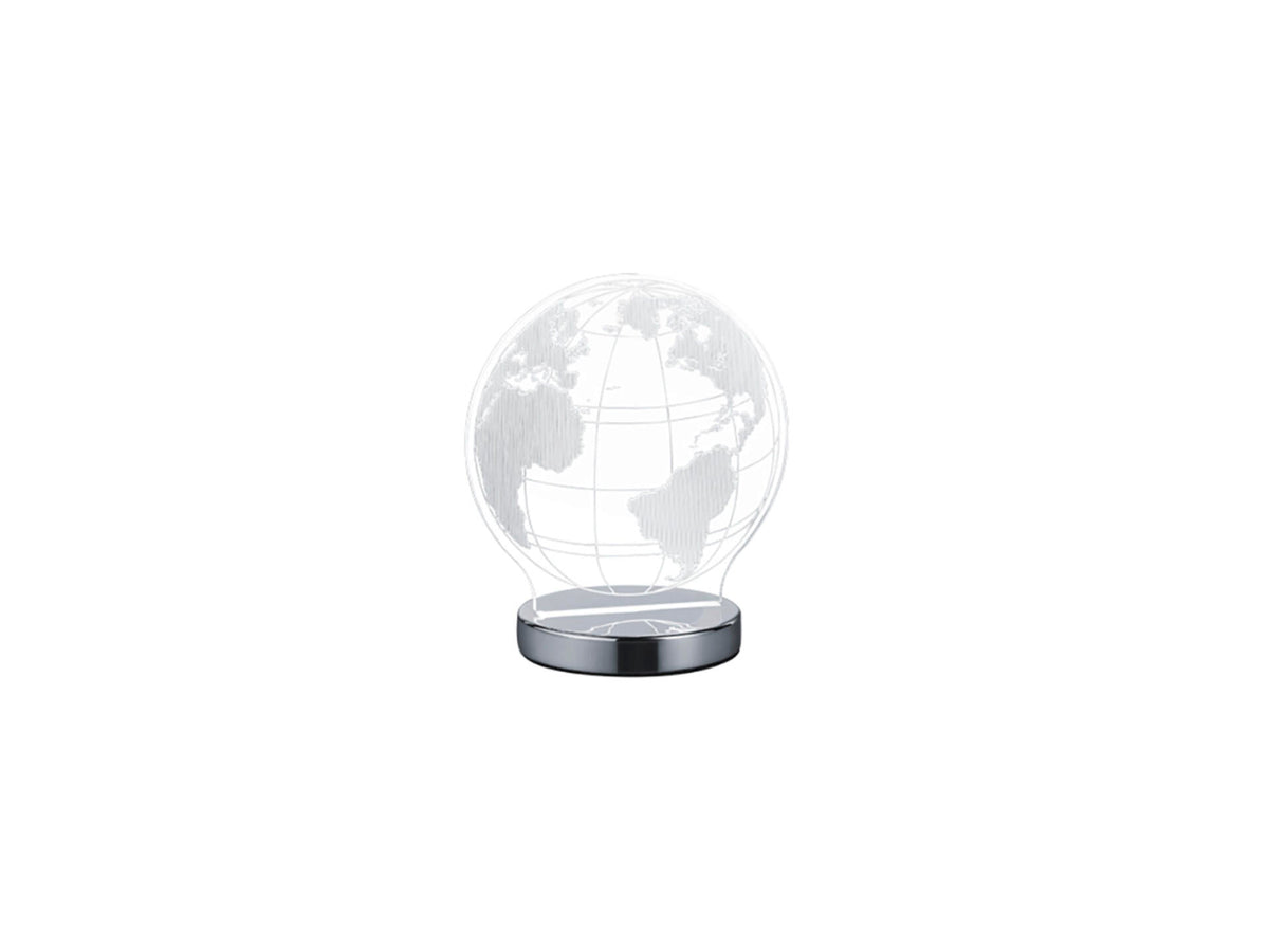 Trio Globe LED tafellamp 7W wit