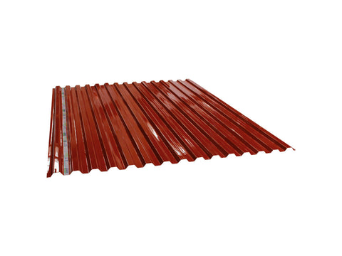 Scala Greca polycarbonaatplaat 183x115 cm opaal terracotta