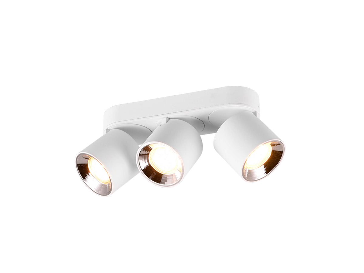 Trio Guayana plafondlamp GU10 max. 3x10 W wit