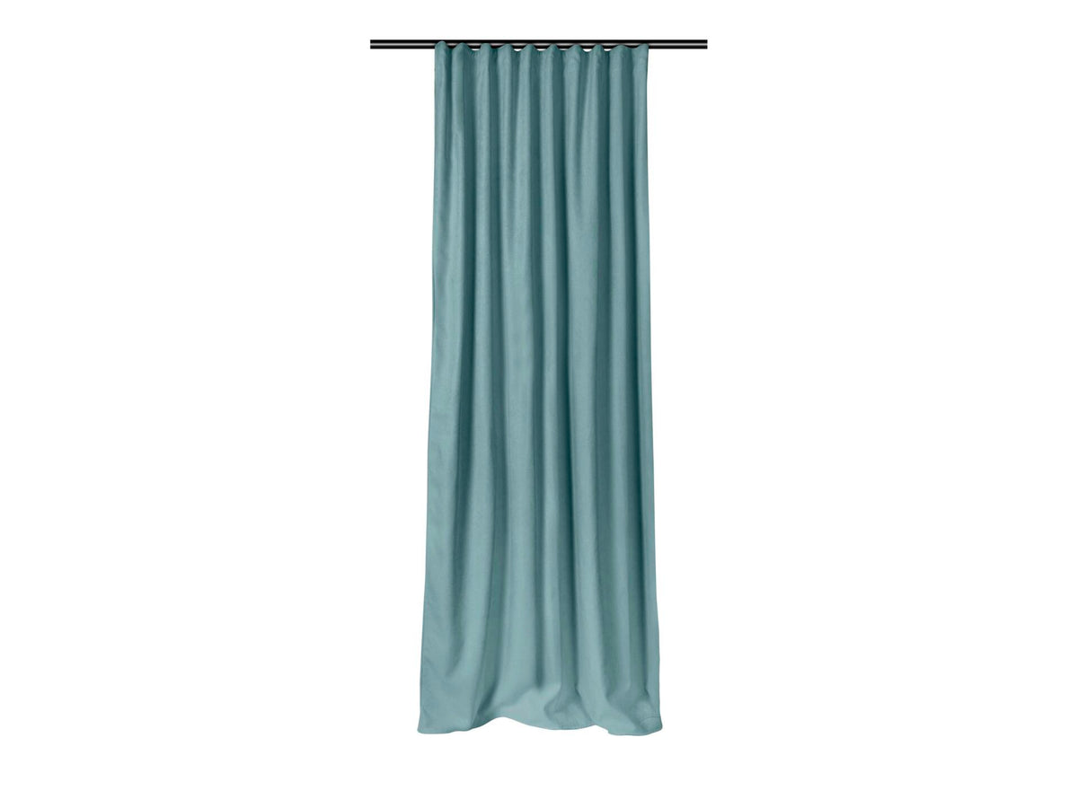 Home Style HMS thermal black-out gordijn met haken 140x260 cm alina aqua groen