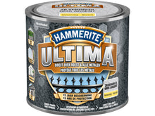 Hammerite Ultima metaallak hoogglans 0,5l zilvergrijs