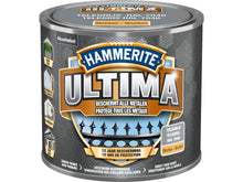 Hammerite Ultima laque pour métaux mat 0,5l gris foncé
