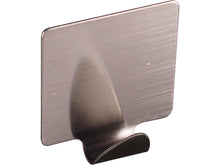 Linea Bertomani Handdoekhaakje zelfklevend 3,5x4 cm vernikkeld 4 stuks