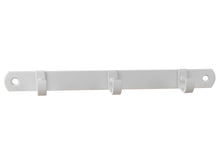 Linea Bertomani Porte-serviette 3 crochets 2x21 cm aluminium blanc