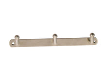 Linea Bertomani Porte-serviette 3 crochets 3,5x22 cm inox
